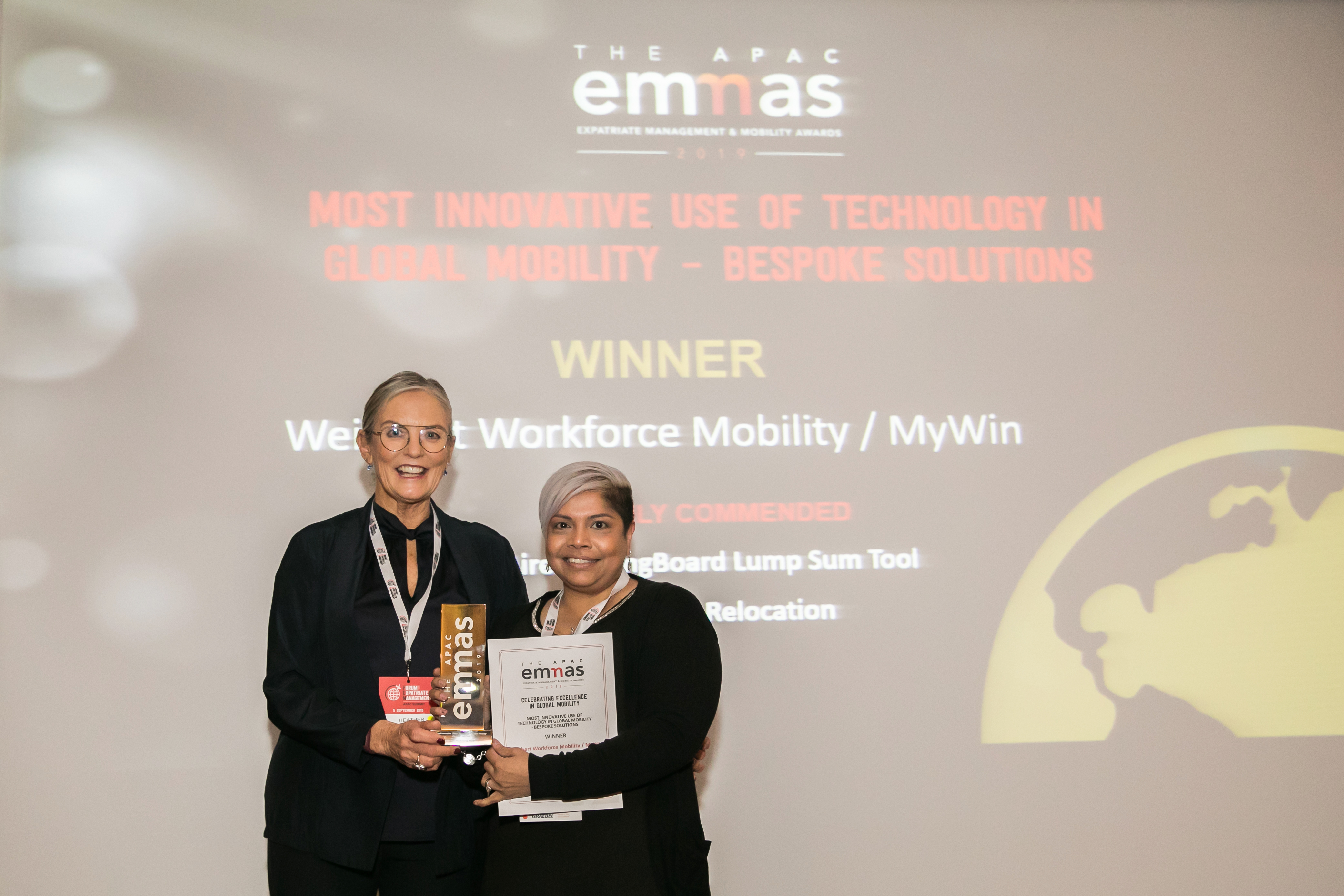 Weichert wins best technology