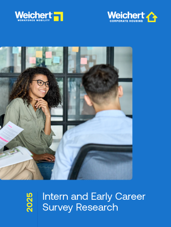 Weichert's 2025 Intern and Early Career Survey Research Report Cover