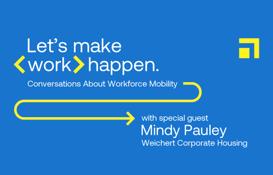 Let's make work happen show featuring Mindy Pauley
