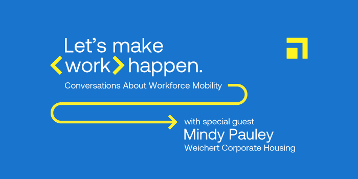 Let's make work happen show featuring Mindy Pauley