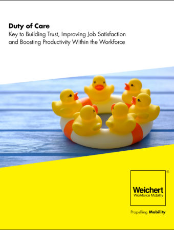 Duty of Care cover image of yellow ducks floating on a life preserver